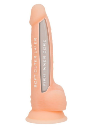 8" Dual Silicone Dong